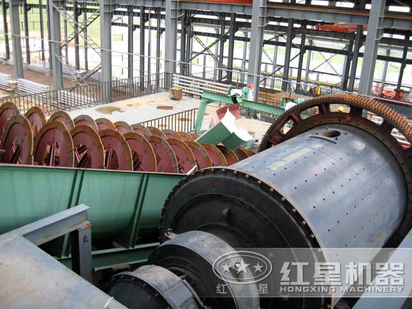 砂石洗選機在工業(yè)生產線上的運用