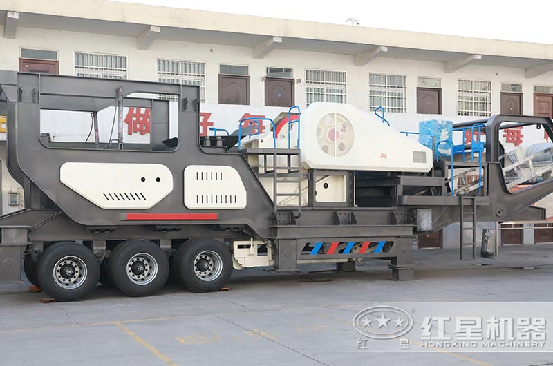移動式煤礦用破碎篩分一體機圖片