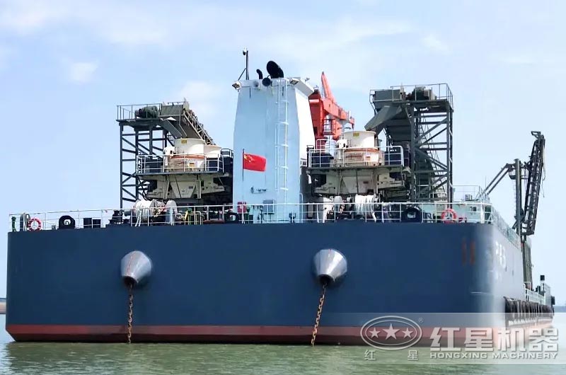 水上砂石生產(chǎn)工藝流程圖及視頻_船運(yùn)機(jī)制砂需要什么手續(xù)？