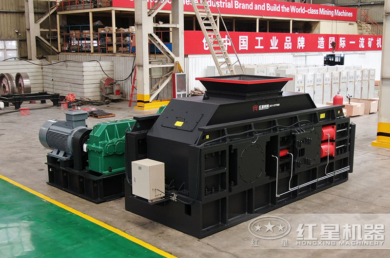 液壓對輥破碎機圖片