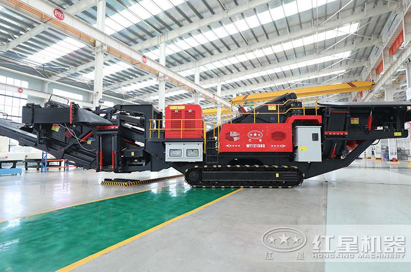 移動式建筑垃圾分類破碎機圖片