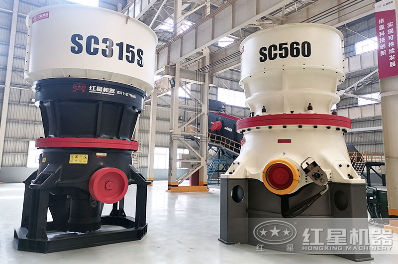 單缸液壓圓錐破碎機圖片