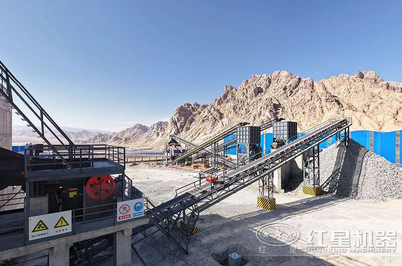 CJ系列歐版顎式破碎機(jī)工作現(xiàn)場圖片