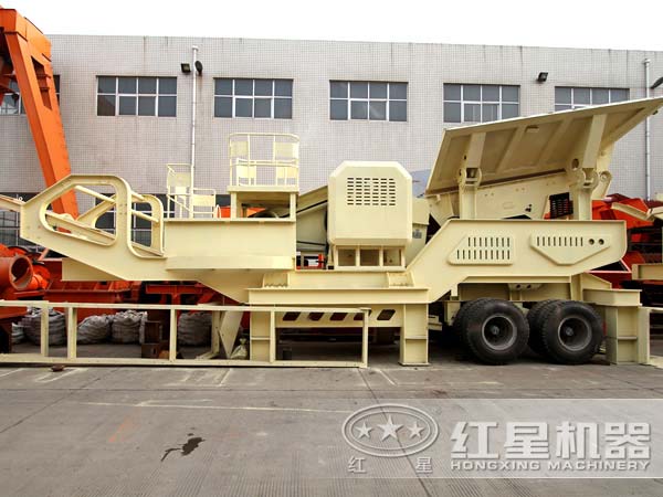 河南移動反擊式破碎站貴不？多少錢一臺？