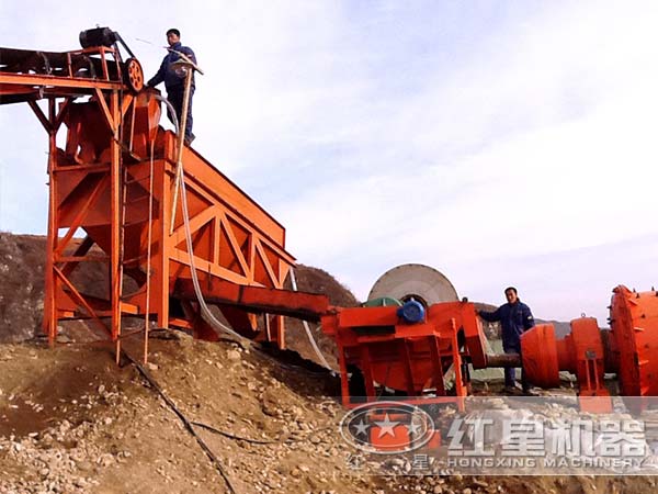 褐鐵礦選礦設備安裝現(xiàn)場