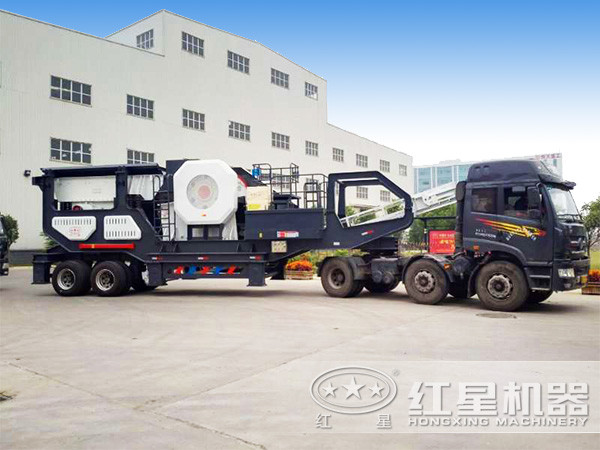 一小時(shí)200噸的河卵石車載流動打石機(jī)多少錢