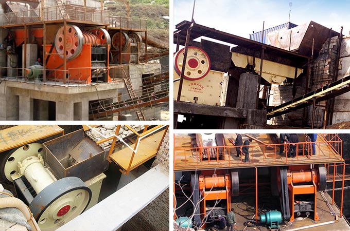 PE400×600顎式破碎機作業(yè)現(xiàn)場