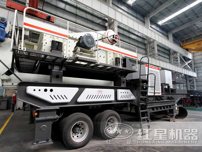 小型車(chē)載移動(dòng)石料破碎機(jī)_小投資，大收益