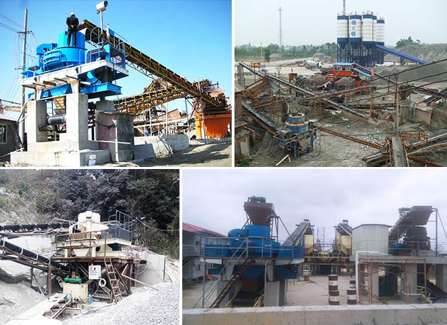 紅星碎沙機(jī)作業(yè)客戶(hù)現(xiàn)場(chǎng)合集