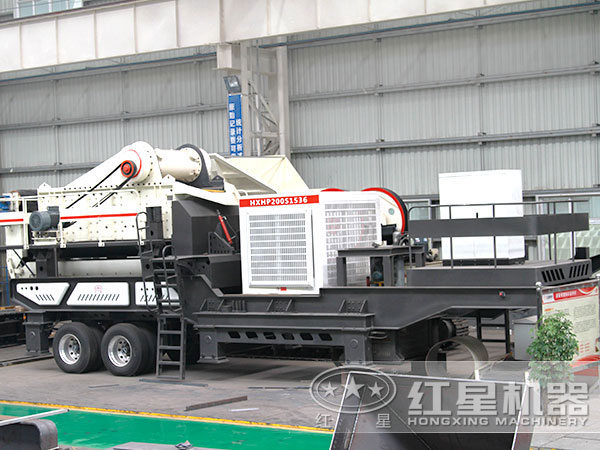 環(huán)保通過的移動軋石機多少錢（附詳細(xì)參數(shù)及現(xiàn)場視頻）