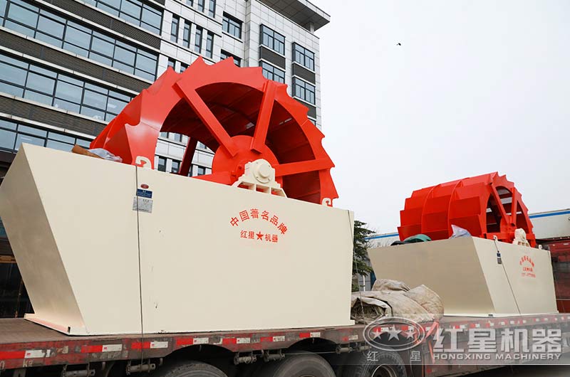 一天出一千方的洗砂機(jī)器這里有好幾種，快來(lái)圍觀