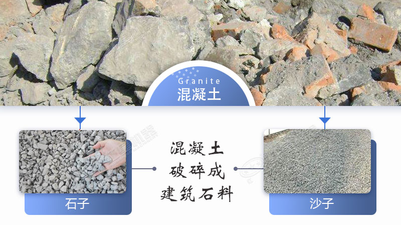 瀝青混凝土加工廢料怎么處理？推薦用混凝土移動破碎機(jī)