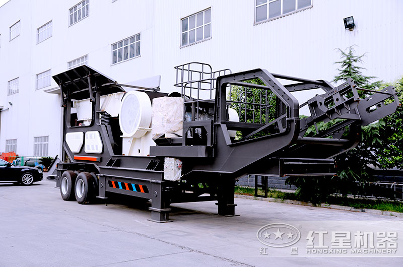 移動建筑垃圾破碎機處理設備