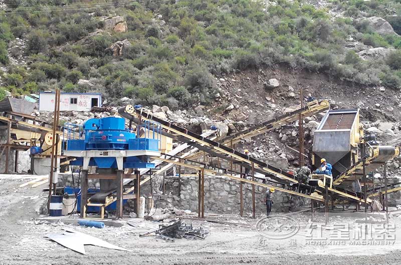 時(shí)產(chǎn)200噸機(jī)制砂生產(chǎn)線(xiàn)