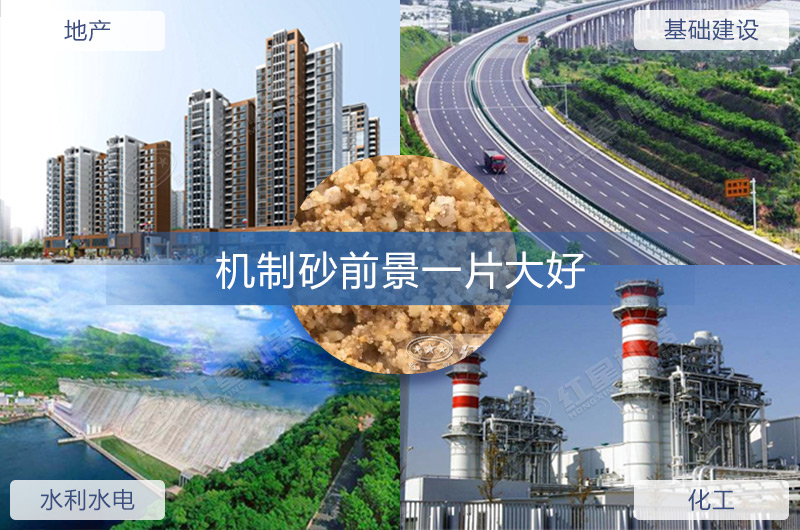 機(jī)制砂生產(chǎn)市場(chǎng)前景好，金山銀山就在眼前